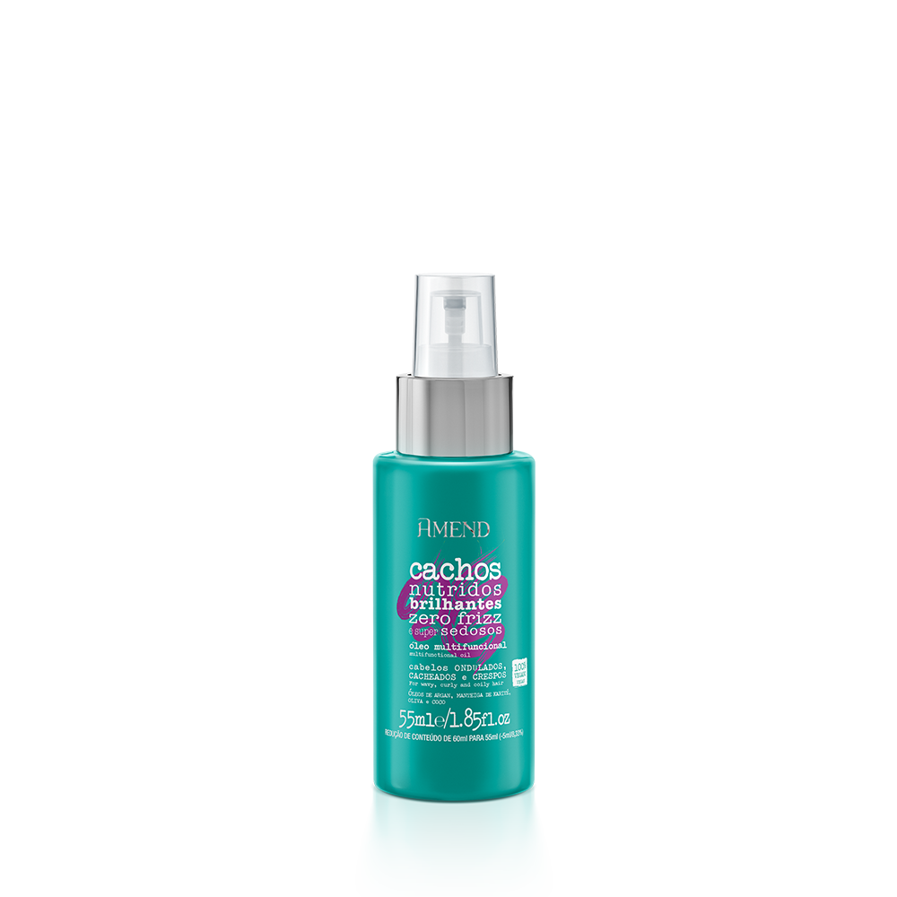 Óleo Multifuncional para Cabelos Cacheados Amend Cachos 55ml